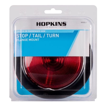 Hopkins Hopkins Red Round Stop/Tail/Turn Light/Signal B430BLK